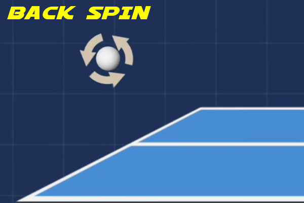 1 BACK SPIN